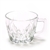 Punch Cup, Glass, Diamond Design