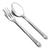 Aria by Christofle, Silverplate Salad Serving Spoon & Fork