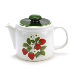 Strawberry Country by McCoy, Stoneware Teapot