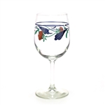 Poppies On Blue by Lenox, Glass Goblet