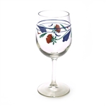 Poppies On Blue by Lenox, Glass Goblet