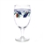 Poppies On Blue by Lenox, Glass Goblet