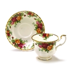 Old Country Roses by Royal Albert, China Cup & Saucer