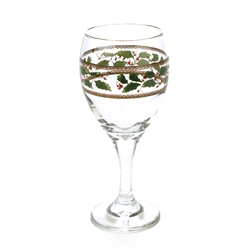 Holly Holiday by Royal Limited, Glass Goblet