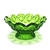 Moon & Stars Green by Smith Glass Co., Glass Compote