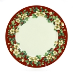 Splendor Red & Green by Sakura, Stoneware Chop Plate