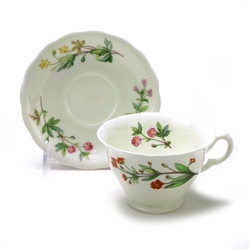 Meadow Scalloped by Minton, China Cup & Saucer