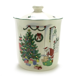Christmastime by Nikko, China Canister