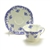 Heavenly Blue by Shelley, China Cup & Saucer, Dainty Shape