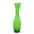 Vase by Lefton's, Glass, Green Hobnail