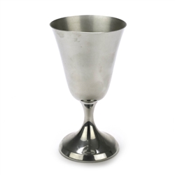 Water Goblet by Kirk, Pewter, Glossy