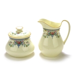 Juliet Micro by Royal Doulton, China Cream Pitcher & Sugar Bowl