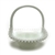 Hobnail Milk Glass by Fenton, Glass Basket