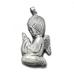 Pendant, Sterling, Praying Angel