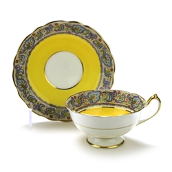 Cup & Saucer by Paragon, China, Paisley