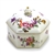 Candy Box by Lefton, Porcelain, Butterfly & Flowers