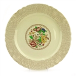 Swing Time by Myott Son & Co., China Chop Plate, Scalloped