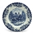 Coaching Scene Blue by Johnson Bro, Ironstone Dinner Plate