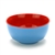 Gourmet Basics by Mikasa, Porcelain Soup/Cereal Bowl, Red/Blue