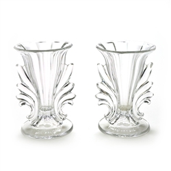Vase by Fostoria, Glass, Art Deco, Pair