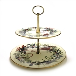 Winter Greetings by Lenox, China Tier Serving Tray