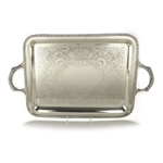 Avon by Wm. Rogers, Silverplate Serving Tray, Chased Bottom