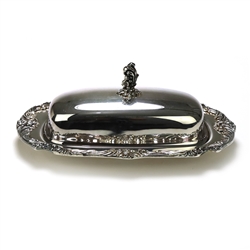 King Francis by Reed & Barton, Silverplate Butter Dish