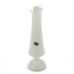 Hobnail Milk Glass by Fenton, Glass Vase
