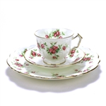 Grotto Rose by Aynsley, China Cup, Saucer & Plate, Trio