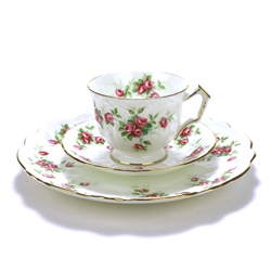 Grotto Rose by Aynsley, China Cup, Saucer & Plate, Trio