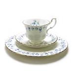 Memory Lane by Royal Albert, China Cup, Saucer & Plate, Trio