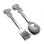 Walt Disney by Bonny, Stainless Baby Spoon & Fork, Snoopy