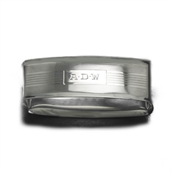 Napkin Ring by Webster, Sterling, Deco, Monogram ADW