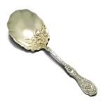 Glenrose by William A. Rogers, Silverplate Berry Spoon, Gilt Bowl