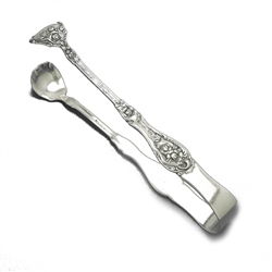 Glenrose by William A. Rogers, Silverplate Sugar Tongs