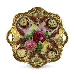 Cake Plate by Nippon, China, Roses