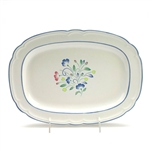 Floral Expressions by Hearthside, Stoneware Serving Platter