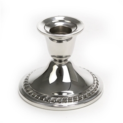 Candlestick by Newport, Sterling, Gadroon Edge