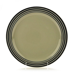 Concentric Blue by Brick Oven, Stoneware Dinner Plate