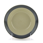 Concentric Blue by Brick Oven, Stoneware Salad Plate