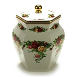 Old Country Roses by Royal Albert, China Biscuit Jar