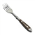 Bistro Woodgrain Brown by Chefs, Stainless Salad Fork