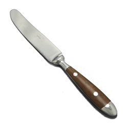 Bistro Woodgrain Brown by Chefs, Stainless Dinner Knife