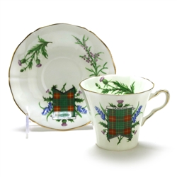 Cup & Saucer by Adderley, China, Cameron Thistle