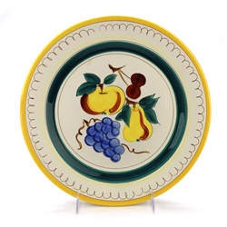 Fruit, Brown Trim by Stangl, Pottery Chop Plate