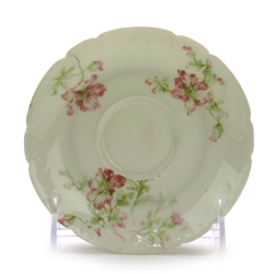Saucer by Theodore Haviland, Porcelain, Pink Flowers