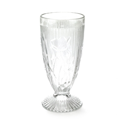 Iris Clear by Jeannette, Glass Tumbler, Footed