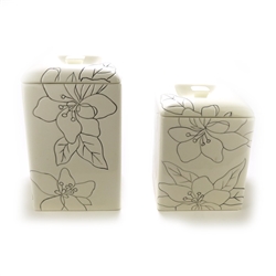 Anna White by Laurie Gates, Ceramic Canister Set
