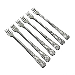 Siren by 1847 Rogers, Silverplate Cocktail/Seafood Fork, Set of 6