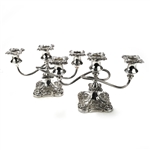 Old English by Poole Candelabrum Pair, 3-Branch